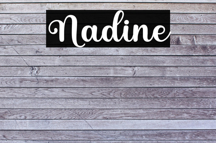Nadine Example 3