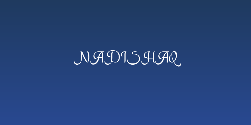 Nadishaq Social Header