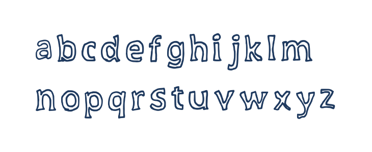 Nadodir Regular Lowercase