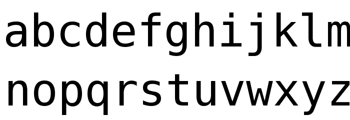 Nadyezhda SL One Schriftart Kleinbuchstaben