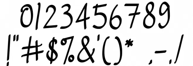 Naella Font OTHER CHARS