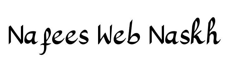 Nafees Web Naskh Font
