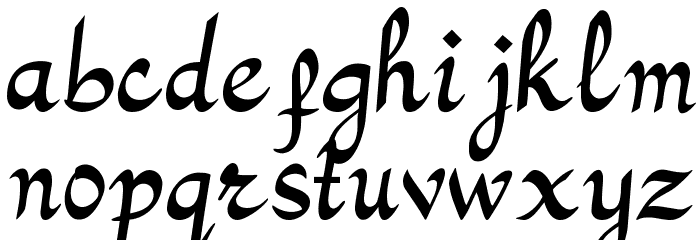 Nafees Web Naskh Font LOWERCASE