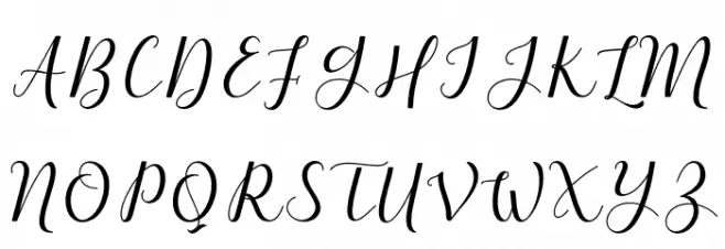 NafigatScript Fonte MAIÚSCULAS