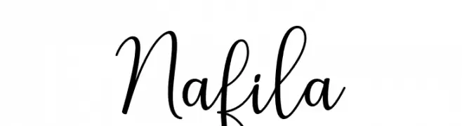 Nafila  les polices de caractères gratuit tlcharger