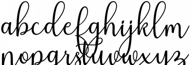 Nafila Schriftart Kleinbuchstaben