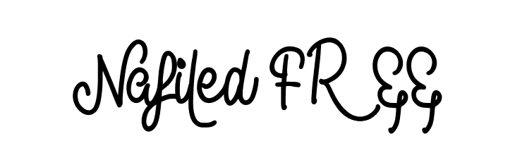 Nafiled FREE  नि: शुल्क फ़ॉन्ट्स डाउनलोड