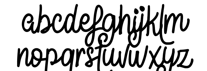 Nafiled FREE Font LOWERCASE