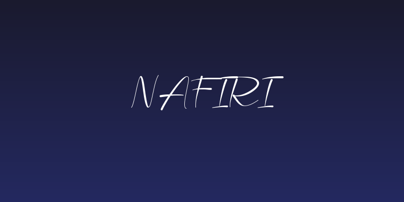 Nafiri Social Header