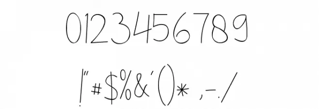 Nafisa Font OTHER CHARS