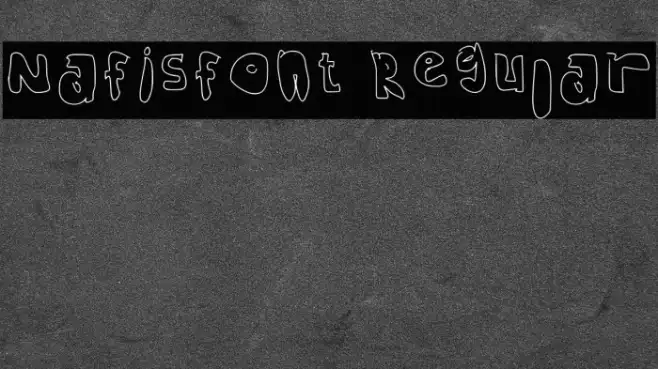 Nafisfont Regular Example 1