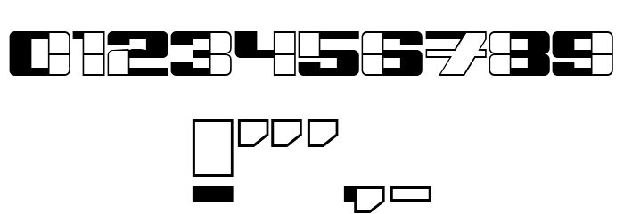 Nafta Regular Font OTHER CHARS