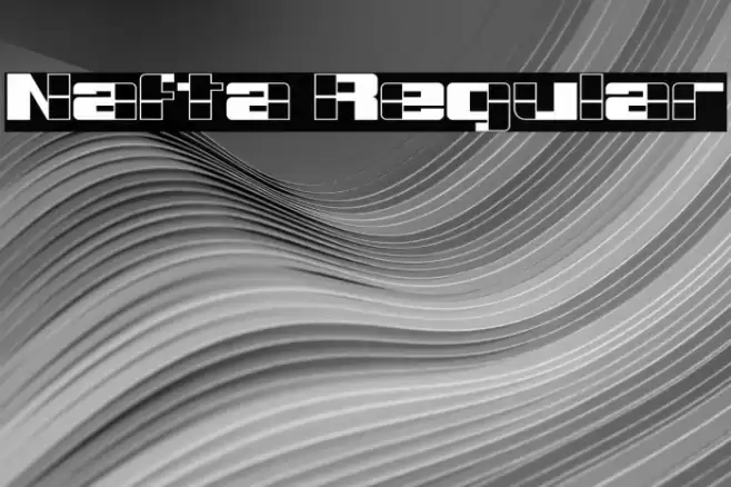 Nafta Regular フォント examples