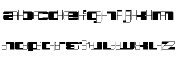 Nafta Regular Font LOWERCASE
