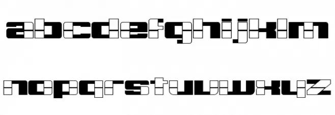 Nafta Regular フォント 小文字