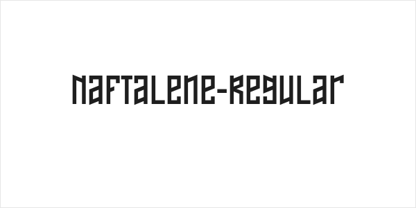 Naftalene-Regular Logo