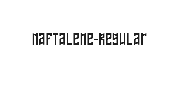 Naftalene-Regular Logo
