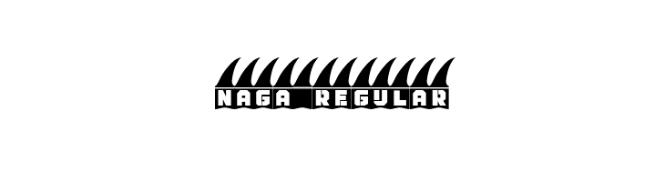 Naga Regular  フリーフォントのダウンロード