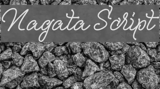 Nagata Script Font examples
