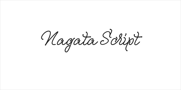 Nagata Script Logo