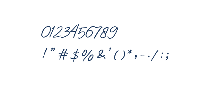 Nagietha-Regular Other Characters