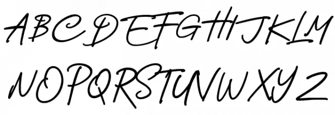 Nagietha Regular Schriftart Groß