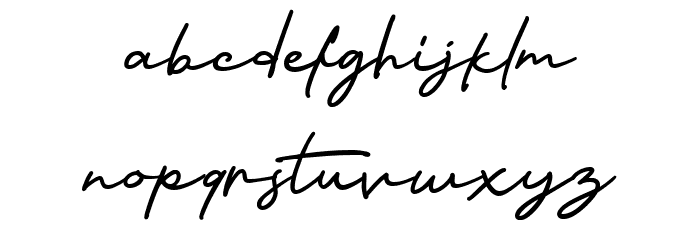Nagietha Regular Font LOWERCASE