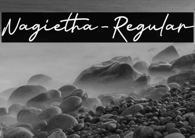 Nagietha-Regular Font examples