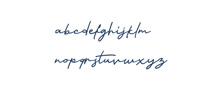 Nagietha-Regular Lowercase