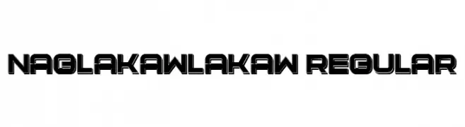Naglakawlakaw Regular  Fuentes Gratis Descargar