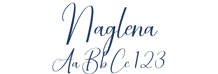Naglena Font Preview