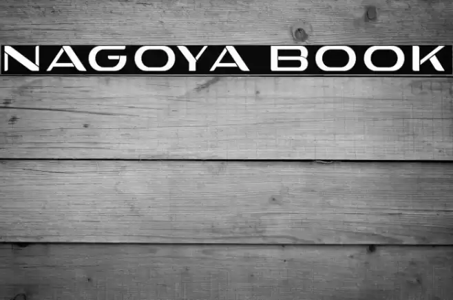 Nagoya Book Font examples