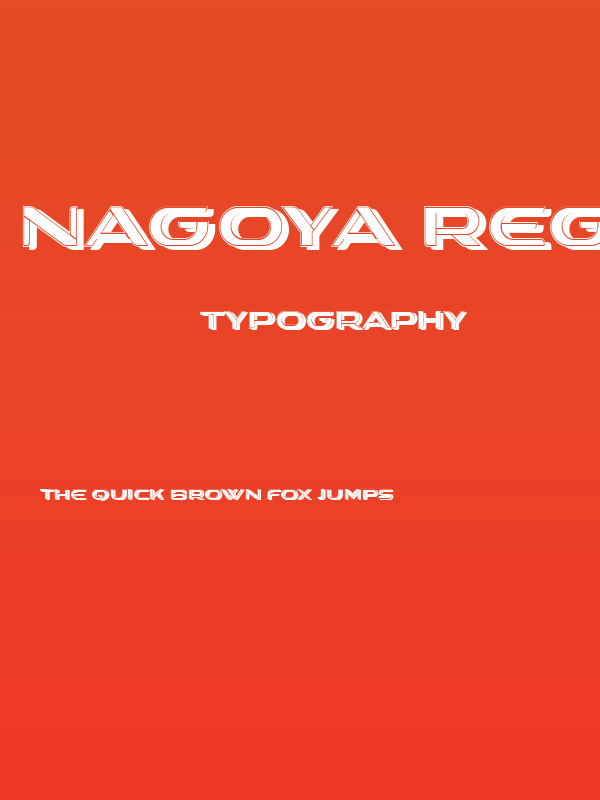 Nagoya Regular Poster