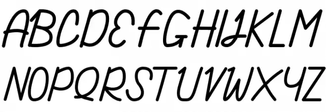 Nagoya Font UPPERCASE