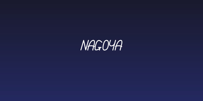 Nagoya Social Header