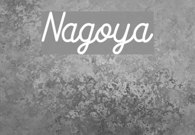 Nagoya Font examples