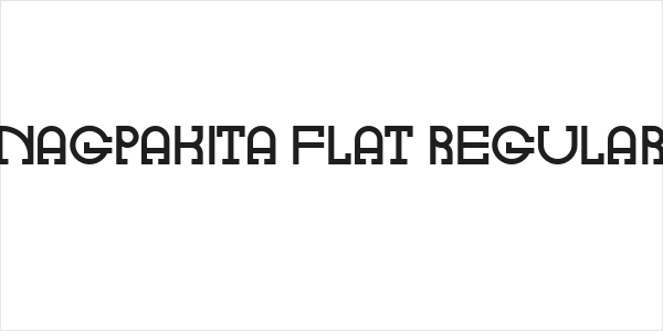 Nagpakita Flat Regular Logo