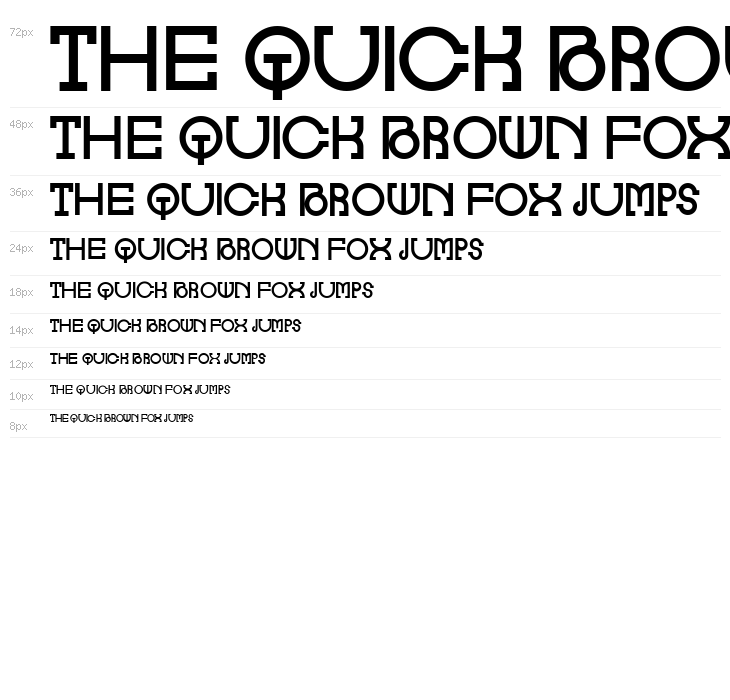 Nagpakita Flat Regular Waterfall