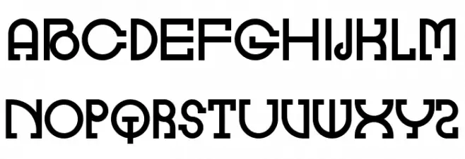 Nagpakita Flat Regular Font LOWERCASE