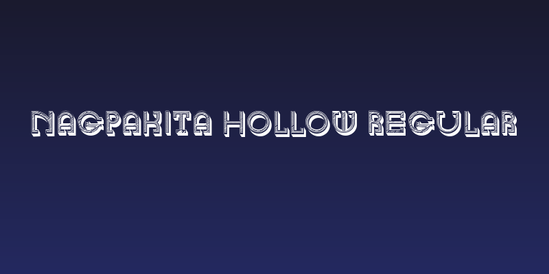 Nagpakita Hollow Regular Social Header
