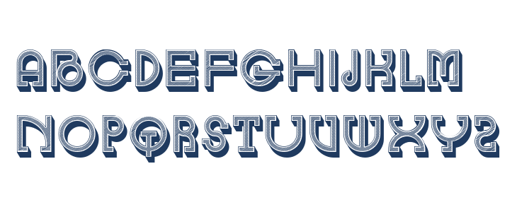 Nagpakita Hollow Regular Lowercase