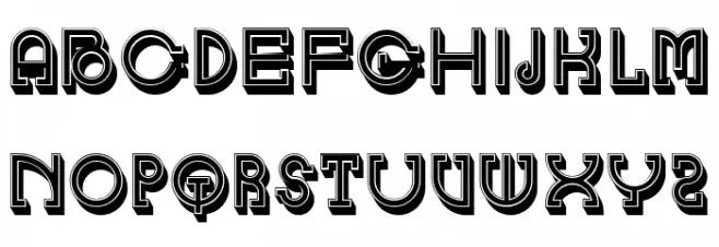 Nagpakita Regular Schriftart Groß