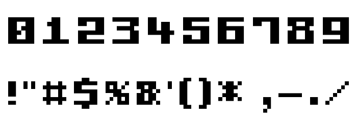 Nagurip Regular Font OTHER CHARS