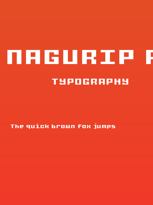 Nagurip Regular Poster