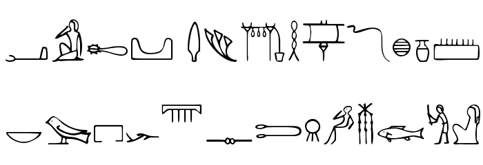 Nahkt Font LOWERCASE