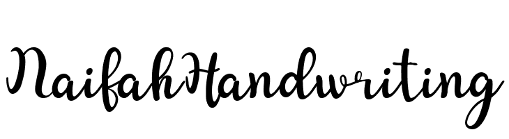 Naifah Handwriting  Frei Schriftart Herunterladen