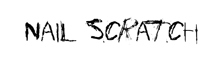 Nail Scratch Font  free fonts  download