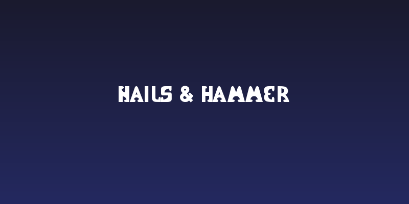 Nails & Hammer Social Header