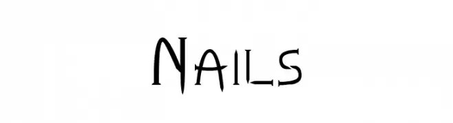 Nails  baixar fontes gratis