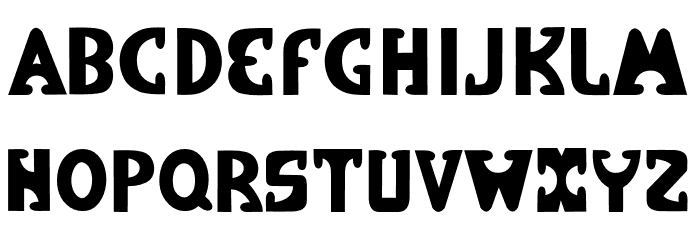 Nails&Hammer Font LOWERCASE